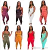 Frauen Zweiteilige Hosen Set Sexy Weste Tank Top Casual Outfits Jogging Anzug Gürtel Leine Einfarbig Damen Plus Größe kleidung