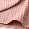 Serviette Gaufre Serviettes Bébé Visage Microfibre Tissu Salive Lingettes Gant De Toilette Absorbant Sèche-Cheveux Gant De Toilette Plaid Torchon 30 30cmTowel