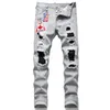 D2 Jeans Uomo Mens Designer Jean Skinny Pantaloni strappati Cool Guy Causal Hole Denim Fashion Fit Washed Pant 0202