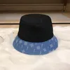 Projektant Bucket Hat Mens Hats Fashion Klasyczne druk drukowania damski Damskie czapki haft ochrony przeciwsłoneczne Casquette Outdoorowa czapka1516877