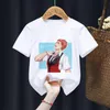 T-shirts Street Anime Printing cadeau cadeau petit bébé harajuku vêtements drôles garçon fille enfant enfants drop couverts-shirts