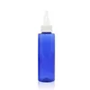 100 ml vide bouteille en plastique plat épaule PET brun bleu clair vert couleur couvercle à vis Portable rechargeable cosmétique emballage conteneur