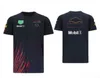 F1 팀 레이싱 티셔츠, 폴리 에스터 빠른 건조 짧은 슬리브, 같은 스타일은