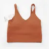 Back Yoga Tank Camisole Tops Gym Ubrania Kobiety Kobiety nago nagi sport