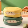 Söt Bento Lunchkasse för barnskolor Japansk stil Bröd Sandwich Mat Förvaringsbehållare 780ml phjk2204