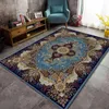 거실 침실에있는 카펫 빈티지 페르시아 카펫 보헤미아 터키 모로코 민족 지역 양탄자 비 슬립 만다라 기하학적 도어 매트 카펫