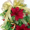 Flores decorativas Wreaths Wreaths Artificial Christmas Ornamentos de grinaldas Aniversário de pingente para meninos meninas Indoor Outdoor 23 '' DeCors de Natal a