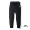 Zimowe ciepłe spodnie mężczyźni bawełna fitness sportswear dnie dnie chudy spodnie spodnie spodnie track mens joggers m-8xl K340 220325