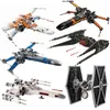 Skywalker Saga Star Plan 75102 75149 75211 X Wing Clone Wars Poe's X Tie Fighter 05004 Building Blocks Toy MJDZSW