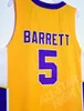 XFLSP # 5 RJ Barrett Montverde Academia Retro High School Basketball Jersey Stitch Costura Bordado Jerseys Personalizado Qualquer Número e Nome