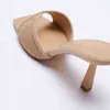 Slippers Sandals Women New Style Niche Square Head Open Toe Sandals Fashion Lady