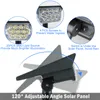 مصابيح شمسية قابلة للتعديل تسليط الضوء على 3000K 4000K 6000K RGB Green Blue Garden Light IP65 Super Bright Light Light
