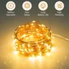 Strings String Fairy Lights Copper Wire Curtains Christmas Garland Indoor Bedroom Home Wedding Year Decoration 2M5M10MLED LEDLED LED