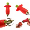 Strumenti di sublimazione Sbucciatrici per fragole Metallo plastica Estrattore di foglie di frutta Gambi di pomodoro Coltello per fragole Estrattore di gambo Gadget Utensile da cucina