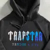 남자 트랙 슈트 23SS 남성 디자이너 Trapstar Activewear Hoodie Chenille Set Ice Flavors 2.0 Edition 1TO1 최고 품질 자수 크기 XS XXL