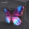 Noble Walking Inflatable Butterfly Costume Stage Performance Clothes Lighting Blow Up Butterfly Wing Suit For Parade Show