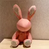 Auto Puppen kreative Kindergeburtstag Geschenke kleine Kaninchen mit Diamanten Baumwollplüschspielzeug