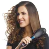 Electric Hair Straightener Brush Ionic Hair Straightening Iron Professional Ceramic Hair Styling Massager Tools Heating Comb 220602