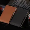 Portefeuilles Mode mannen portemonnee voor vrouwen met chequeboekhouder Portemonentje Slim portemonnees Coin Zipper Bag Giftwallets