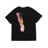 2022 Erkek Tişört Tasarımcı T-Shirts Büyük Büyük Yansıtıcı V Arkadaşlar Erkek Kadın Tshirts Sıradan Duman Angel Tips Tees Yüksek Kaliteli Kısa Kollu