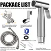 Handheld Toilet Bidet Sprayer Set Kit Stainless Steel faucet for Bathroom Shower Head Self Cleaning 220722