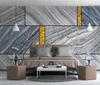 Niestandardowa tapa 3D Mural Nowoczesny minimalistyczny marmur wzór salonu sypialnia Mural TV ściana tła