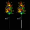 Outdoor Decoration Craft Lamp Tree Design Solar Garden led light Christmas Decorations