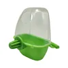 1 pc's vogel levert vogels kooi feeder papegaai water hangende kom parakeet feeder doos huisdier kooien plastic voedselcontainer 340 d3