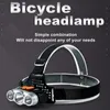 Headlamps LED Headlamp 3-Mode Zoom Reflektor Banku Power Bank Wodoodporna Palnik głowy do kempingu USB Ładowanie domu światła