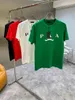 Herr T-shirts Herr Designer t-shirts Slim Fit Sommarkläder Enkel Streetwear Mode Mössa Solglasögontryck Bomullströja Casual T-shirt