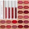 2022 neustes Mattflüssiges Lippenstift-Lippen-Make-up-Set, wasserdichter, langlebiger Nude Velvet Lip Gloss Tint