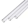 Clear Glass Straw 8mm Reusable Straight Bent Glass Drinking Straws with Brush Eco Friendly Glass for Smoothies Cocktails FY5155 sxa28