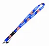 Partido do chaveiro Trump Lanyards Favor Favor dos EUA Id ID do crach￡ Key Ring Straps para telefone celular SN4693