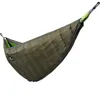 Hammock de camping ao ar livre Ultralight, com sub -limpeza de comprimento completo de inverno quente sob a rede de algodão de algodão 0 grau 32 F 220606