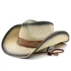 Unisex brede rand hoeden vrouwen mannen mode zomer casual trendy strand zon rietje panama jazz hoed cowboy fedora hoed