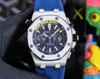 High Quality 3Atm Waterproof Classic Watch Luxury Brand Wrist Rubber Men's Quartz Watch