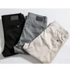 Pantalones para hombres Verano Primavera Hombres Casual Estiramiento recto Slim Fit Pantalones chinos transpirables