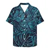 M￤ns casual skjortor m￤n cumagical skjorta m￤n mode t-shirts sommar polyester hawaiian polynesiska stam man b￤r anpassning