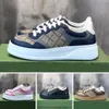 Femmes en relief Sneaker Chunky B Platforms Sneakers Chaussures Sports Chaussures Calfskin Low Top Leather Top Quality Mens Trainers Runners Shoe Taille 35-45