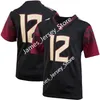 2022 Ncaa Custom Ed College Football Maglia 3 Derwin James 12 Deondre Francois 5 Jameis Winston 2 Deion