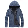 Зимняя мужская куртка толстая бархатная меховая куртка мужская зимняя вязаная вязаная свитер весна на открытом воздухе 201221