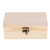 Smyckespåsar Väskor Träsmycken Case Watch Storage Box For Ring Earring Armband Halsband Trinken Store Rita22