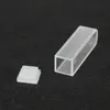 Lab Supplies 2pcs 3.5ml 10mm Path Length JGS1 Quartz Cuvette Cell With Lid For Spectropometers Acid Alkali ResistLab