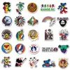 Waterproof sticker 50PCS Cool Grateful Dead Stickers for Car Bike Motorcycle Laptop Luggage Phone Case Guitar Vinyl Decal Rock Mus233V