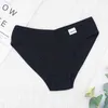 3Pcs Neue Frauen Baumwolle Slip Weichen Faden Unterwäsche Reizvolle Schriftsätze S-XXL Mode Einfarbig Panty Mädchen Shorts Großhandel L220801