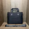 4 Stile Herren Aktentasche Schultertasche Businesstasche Casual Messenger Handtaschen Nylon Retro Reisetaschen Schwarz und Blau HQP262