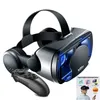 Casco VRGPRO 3D Realtà virtuale Occhiali VR Lente blu Smartphone Occhiali 3D Supporto Cuffie VR per telefono cellulare per Youtube H220422