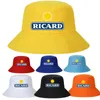 Moda Ricard Bucket S Men Women Cotton Cotton Outdoor Reversible Fisherman Caps Praia Pesca menina Chapeau Bob Hat PanamA 2206274743904