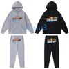 Męskie dresy Sweter Sweter Set Set Designer Hoodies Streetwear Blushirts Wysokiej jakości garnitur sportowy haft pluszowy dekoracja litera grube męskie spodnie t015