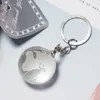 Barn del favor 3D Globe Crystal Ball Led Artificial Crystal Basketball Football Keychain Travel tema Bröllopspresent